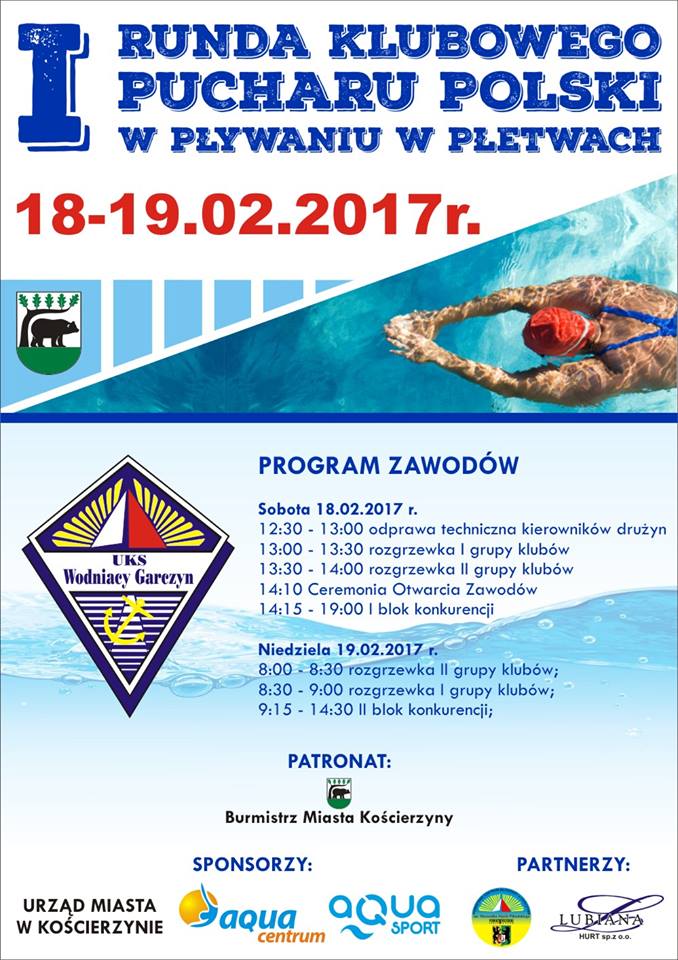 Klubowy Puchar Polski w pływaniu w płetwach
