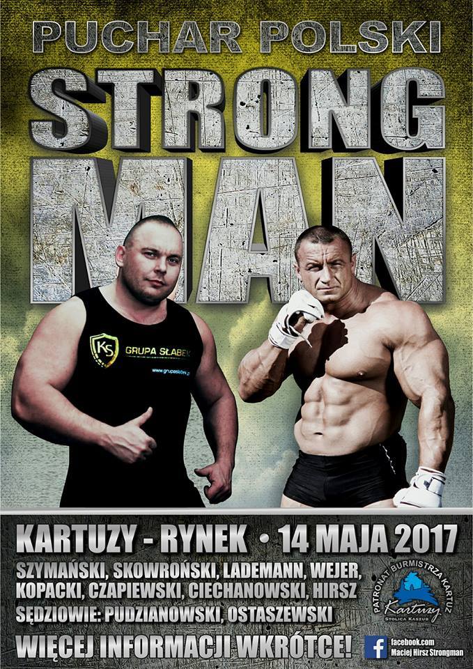 Mistrzostwa Polski Strongman Kartuzy 2017