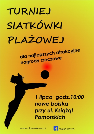 Turniej siatkówki plażowej w Żukowie