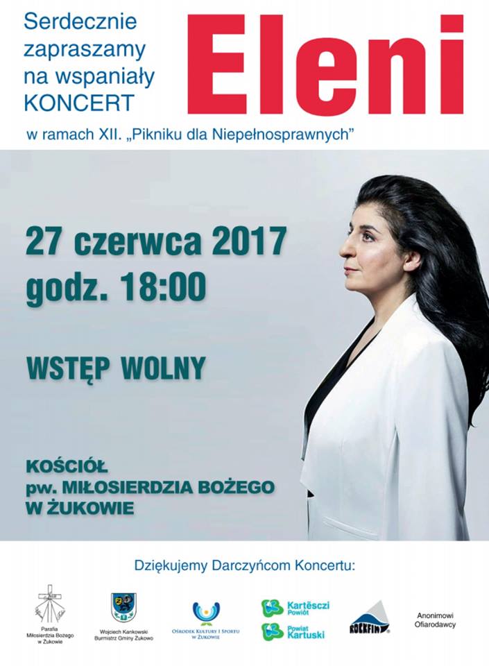 Koncert Eleni w Żukowie