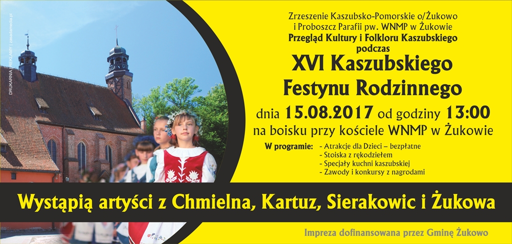 Festyn Rodzinny w Żukowie 15 sierpnia