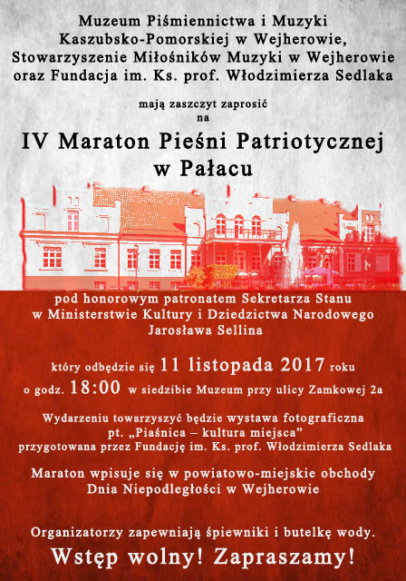 IV Maraton Pieśni Patriotycznej w Pałacu