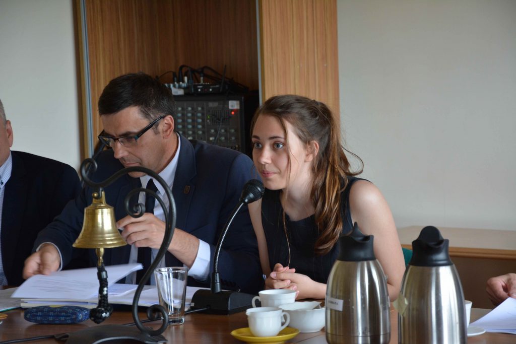 Natalia Bochan została Przewodniczącą I Młodzieżowej Rady Gminy Żukowo fot. UG w Żukowie