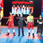 Adam Kryszewski wygrał swoją walkę na międzynarodowym meczu w Kijowie