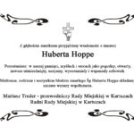 Zmarł Hubert Hoppe (nekrolog)
