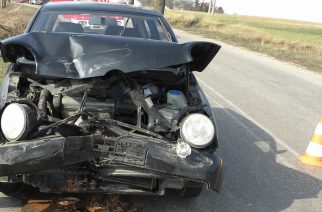 Wypadek w Zamku Kiszewskim: ranna jedna osoba