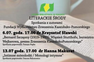 Literackie środy w Wejherowie