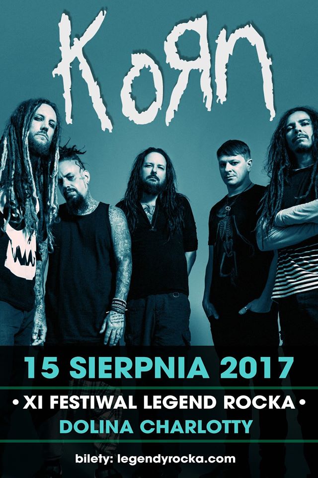 Korn na Festiwalu Legend Rocka w Słupsku