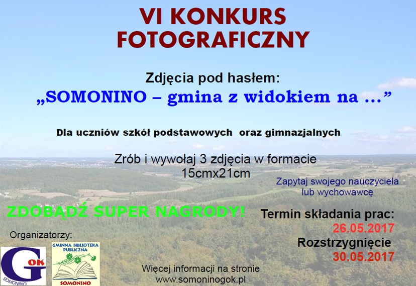 VI Konkurs fotograficzny - Somonino