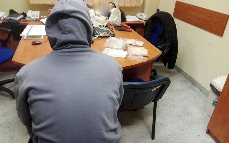 25-latek z gminy Żukowo złapany z narkotykami