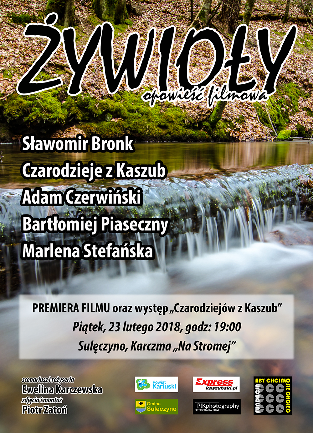Premiera filmu "Żywioły 2" w Sulęczynie