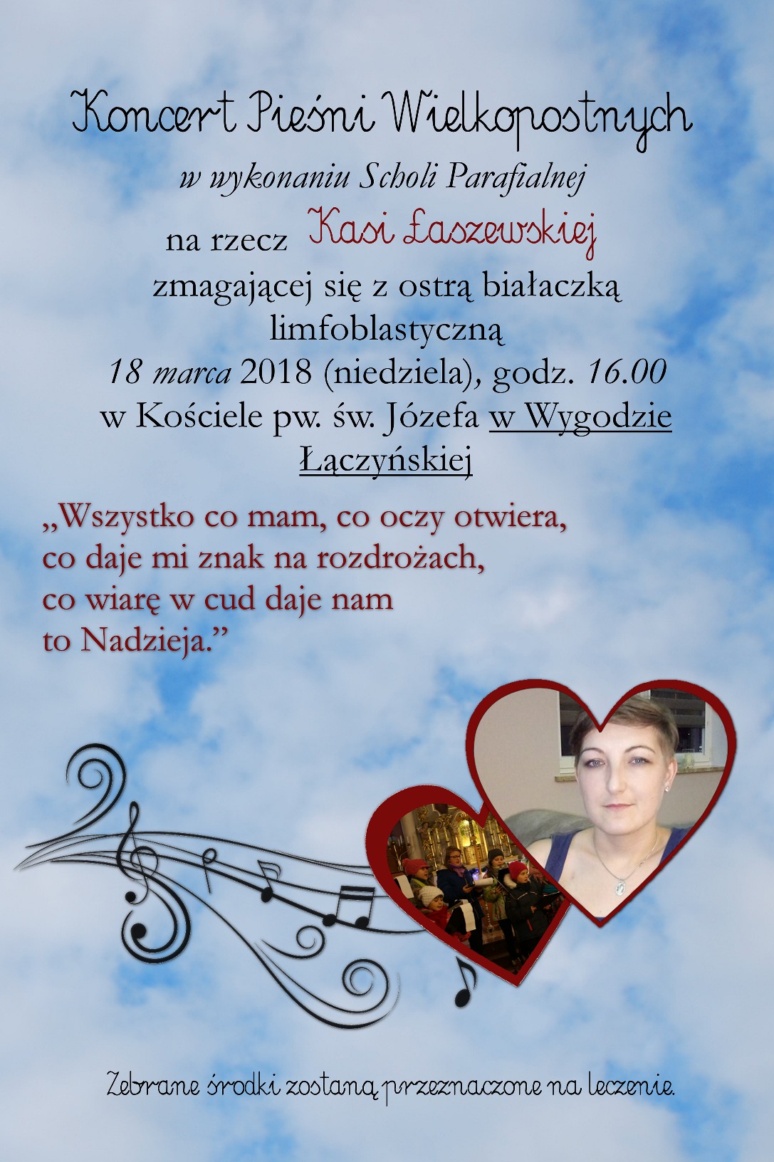 Koncert charytatywny dla Kasi Łaszewskiej