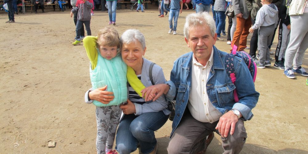 Piknik Babć, Dziadków i Wnucząt stał się świetną okazją do integracji międzypokoleniowej fot. UG Przodkowo