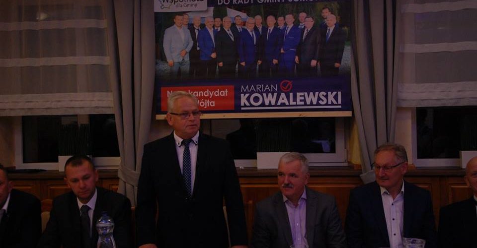 KWW Wspólnota dla Gminy zaprezentował kandydata na Wójta Gminy Somonino – Mariana Kowalewskiego!