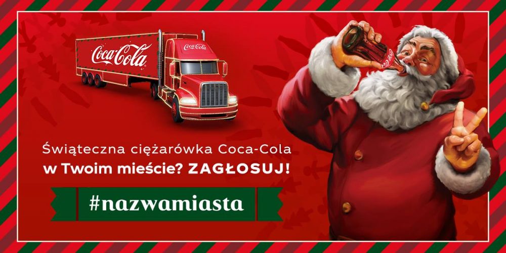 Ciężarówka Coca-Cola w powiecie kartuskim? Zagłosuj do 19 listopada!