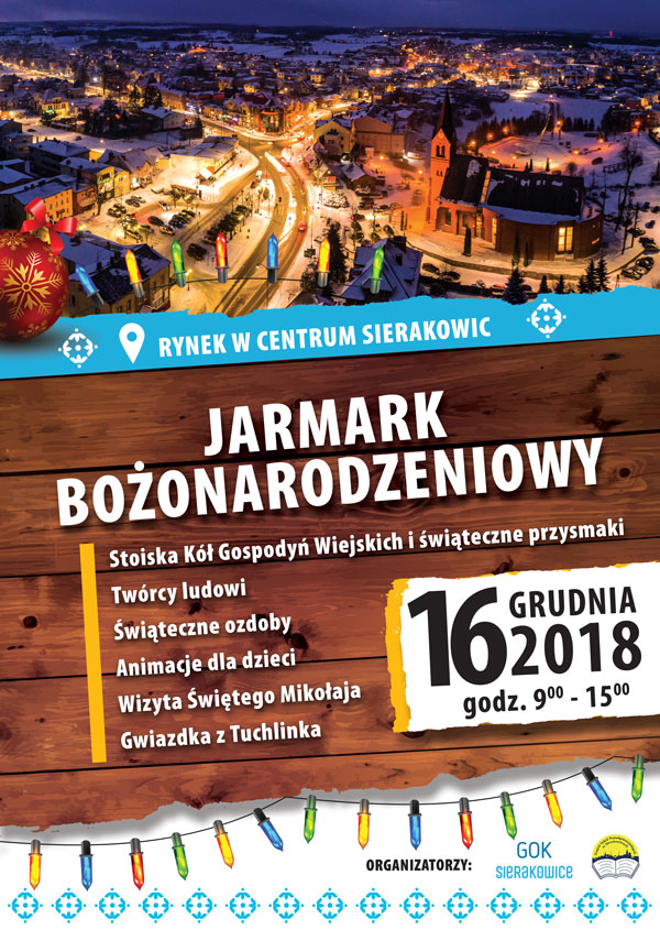 Jarmark Bożonarodzeniowy - Sierakowice