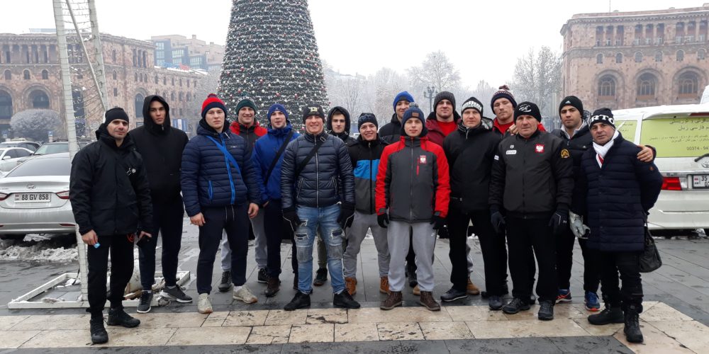 Zapaśnicy Cartusii na zgrupowaniu kadry narodowej w Armenii