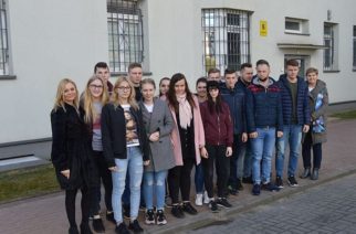 Uczniowie ZSP Przodkowo na spotkaniu w Areszcie Śledczym Gdańsk Kurkowa