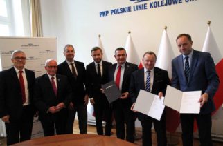 Podpisanie porozumienia pomiędzy Województwem Pomorskim, PKM i PKP PLK w sprawie „bajpasa kartuskiego”