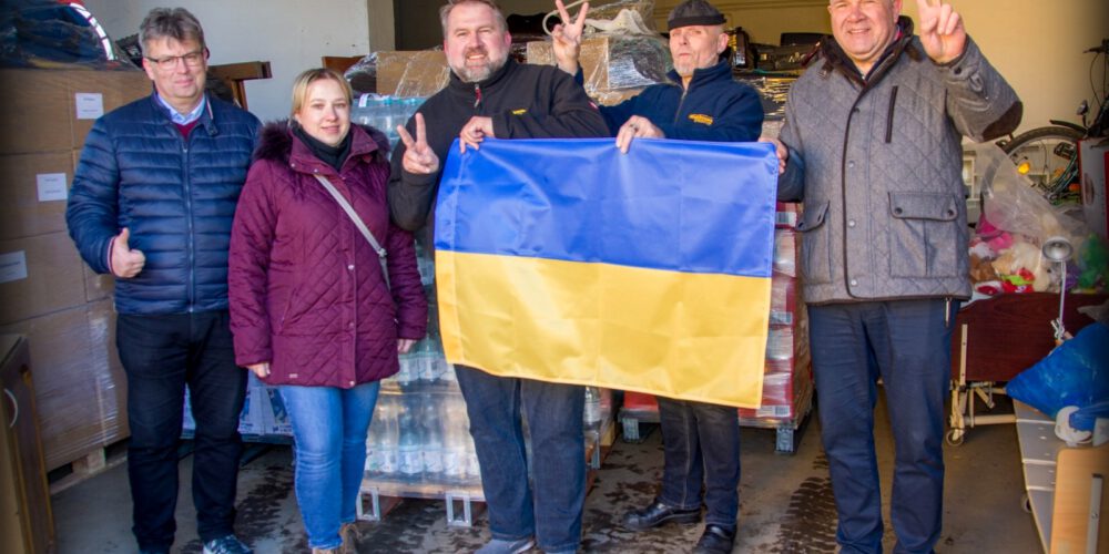 Kartuzy. Przyjaciele pomagają przyjaciołom – Duderstadt wspiera ukraińskich uchodźców