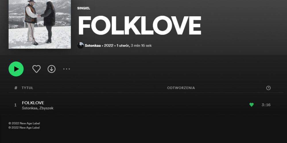 Region. „Folklove” K. Stankowskiej również na serwisach streamingowych i w radiu