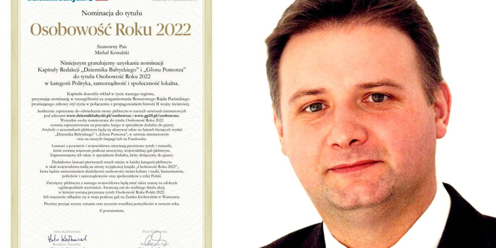 Region. Michał Kowalski również mówi „NIE!” udziałowi w plebiscycie „Osobowość Roku 2022”