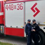 Policjanci zachęcają druhów OSP do wstąpienia w szeregi policji