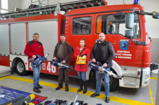 Nowy sprzęt dla strażaków z Mirachowa