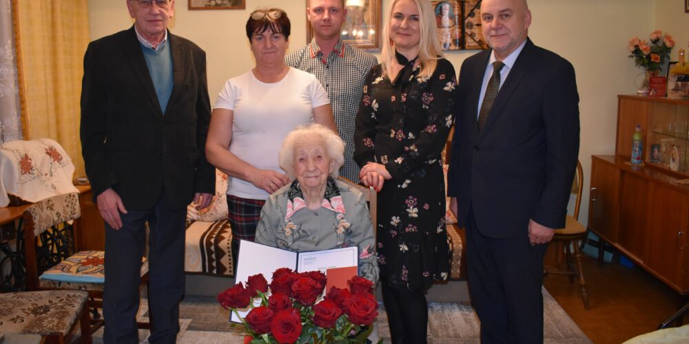 Świętowała 103. urodziny. Jest najstarsza w gm. Sierakowice