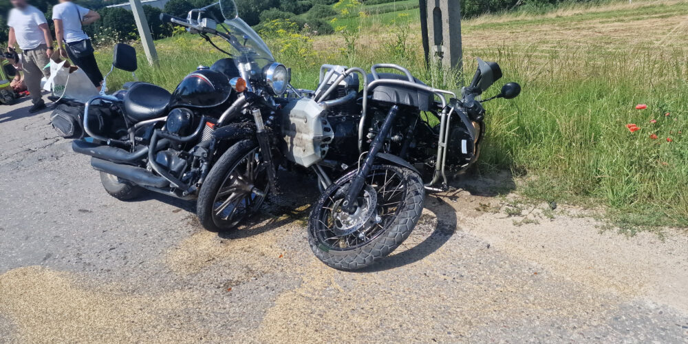 Trasa Żukowo – Otomino. Zderzenie dwóch motocykli