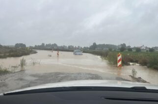 Gm. Żukowo. Ulewa daje się we znaki mieszkańcom. Drogi nieprzejezdne