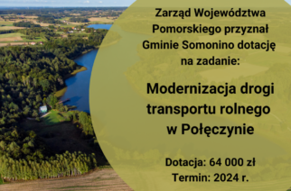 Dotacja na modernizację drogi w Połęczynie